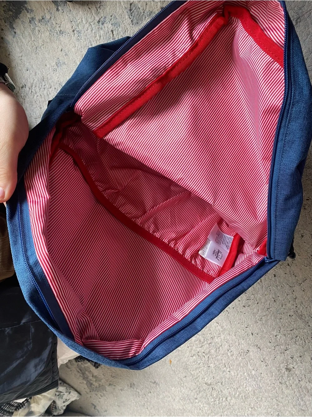Herschel Supply Company  Blue Backpack